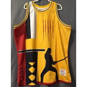 KILL BILL Headgear Classics Basketball Jersey Mens‎ 5xl Tarantino Nwt Runs Small